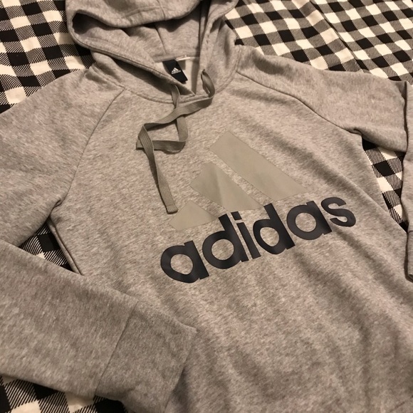 Like New Adidas Hoodie With Two Front Pockets - Picture 2 of 14